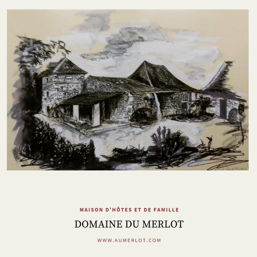 Domaine Du Merlot Sainte-Sabine-Born المظهر الخارجي الصورة